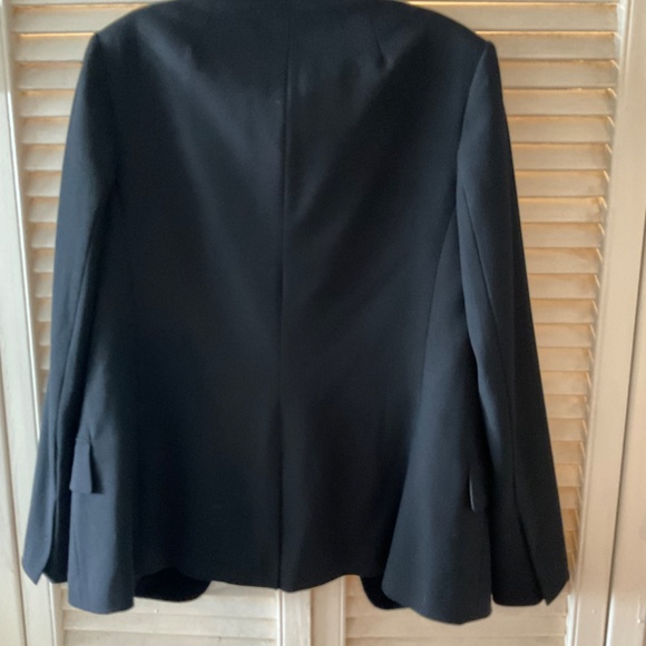 A.L.C. Black Tuxedo Style Velvet Lapel Blaze - Picture 3 of 4